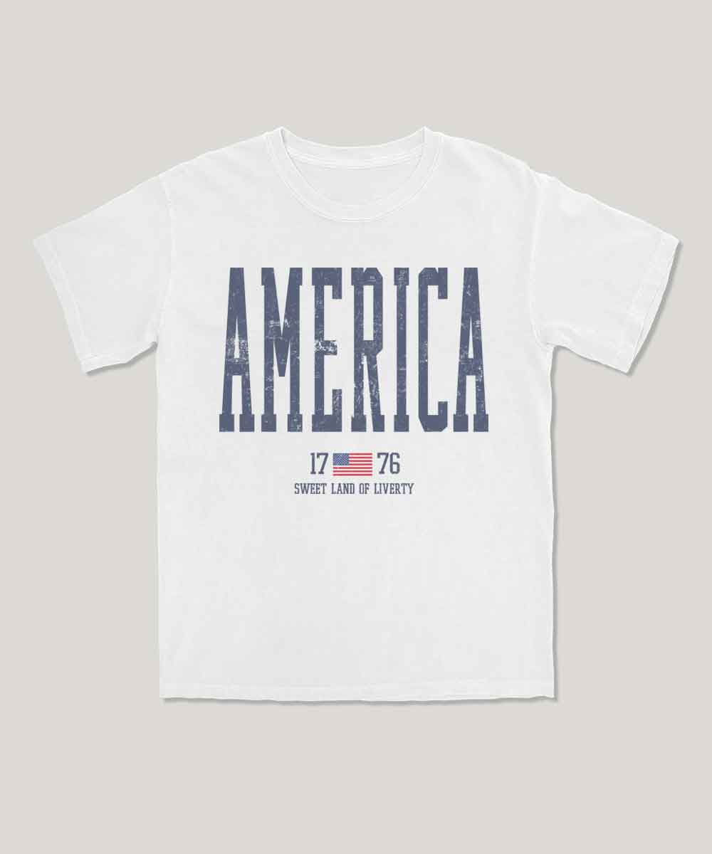 America vingage graphic tee