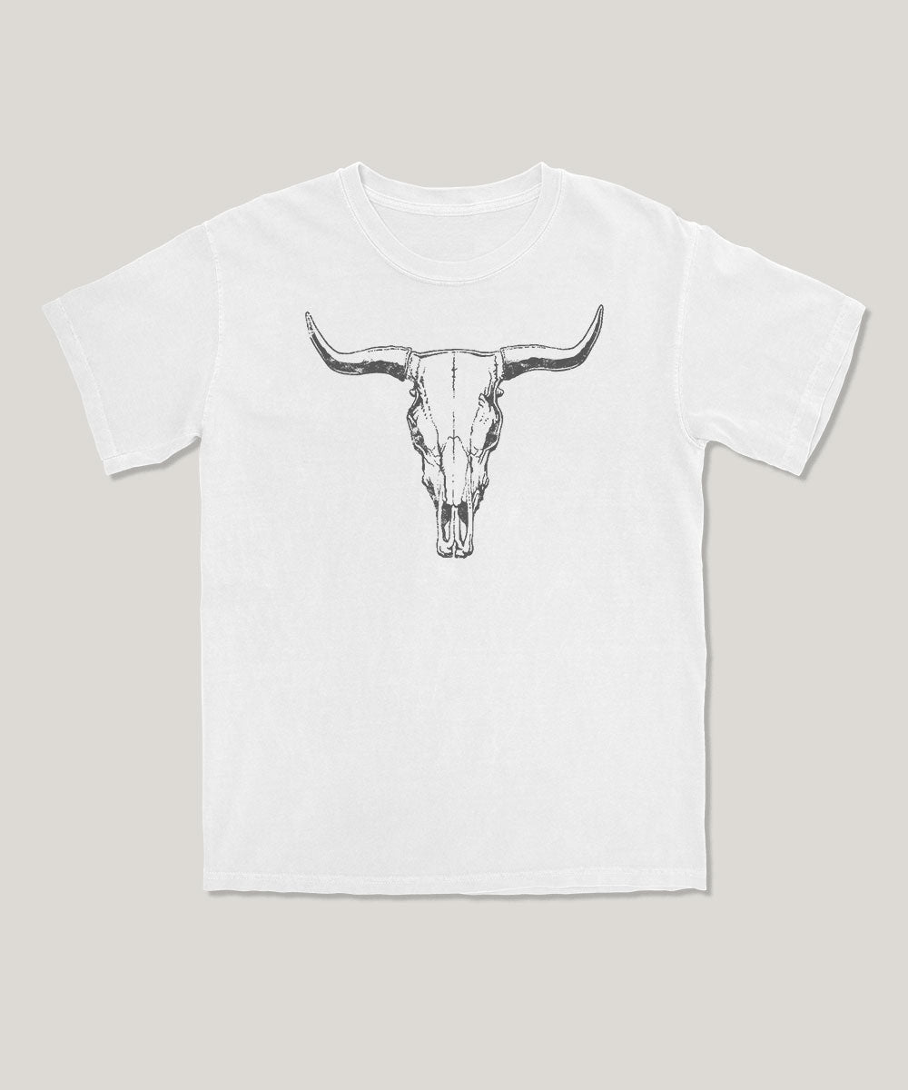 Western skull tee