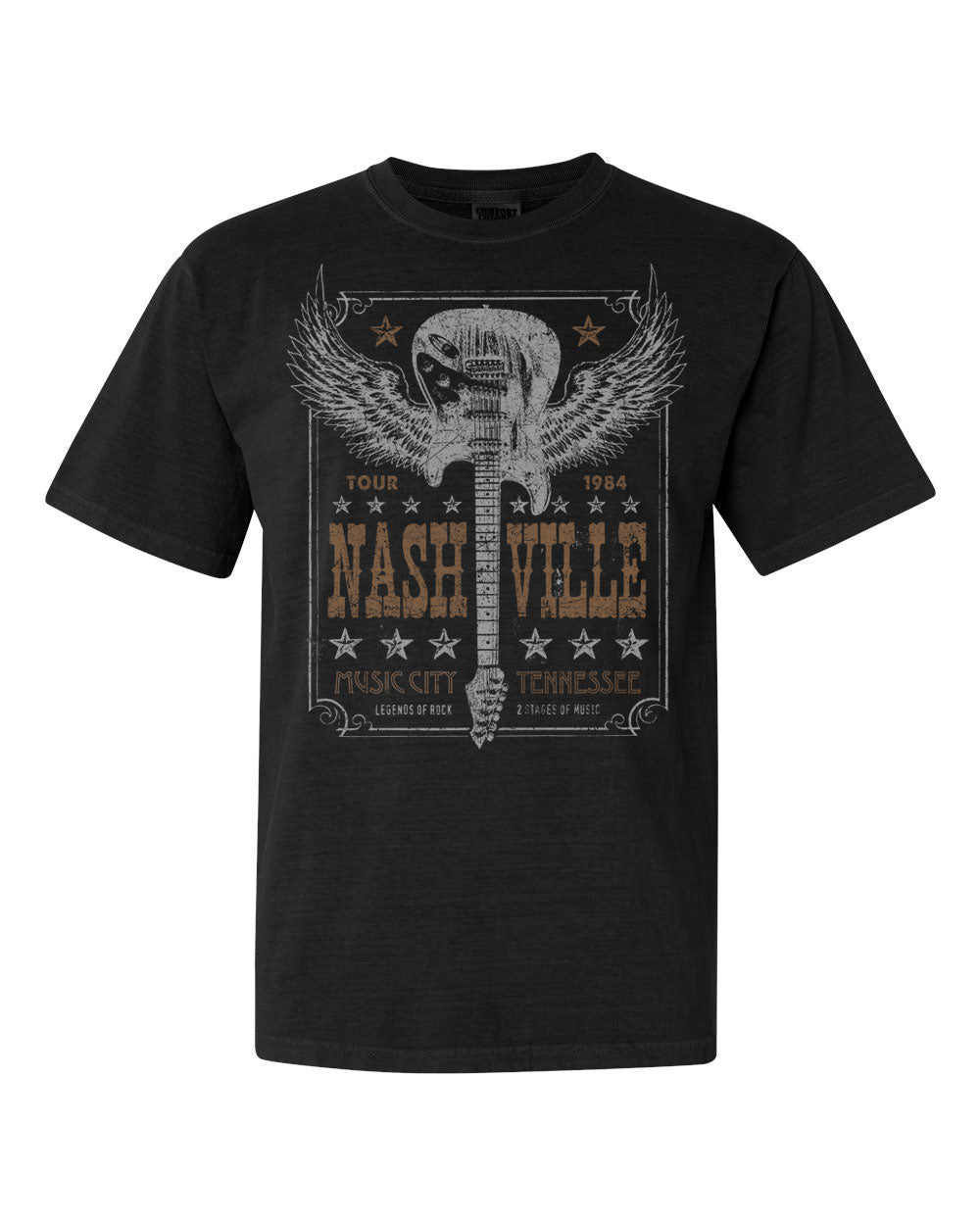 Nashville Music city graphic tee