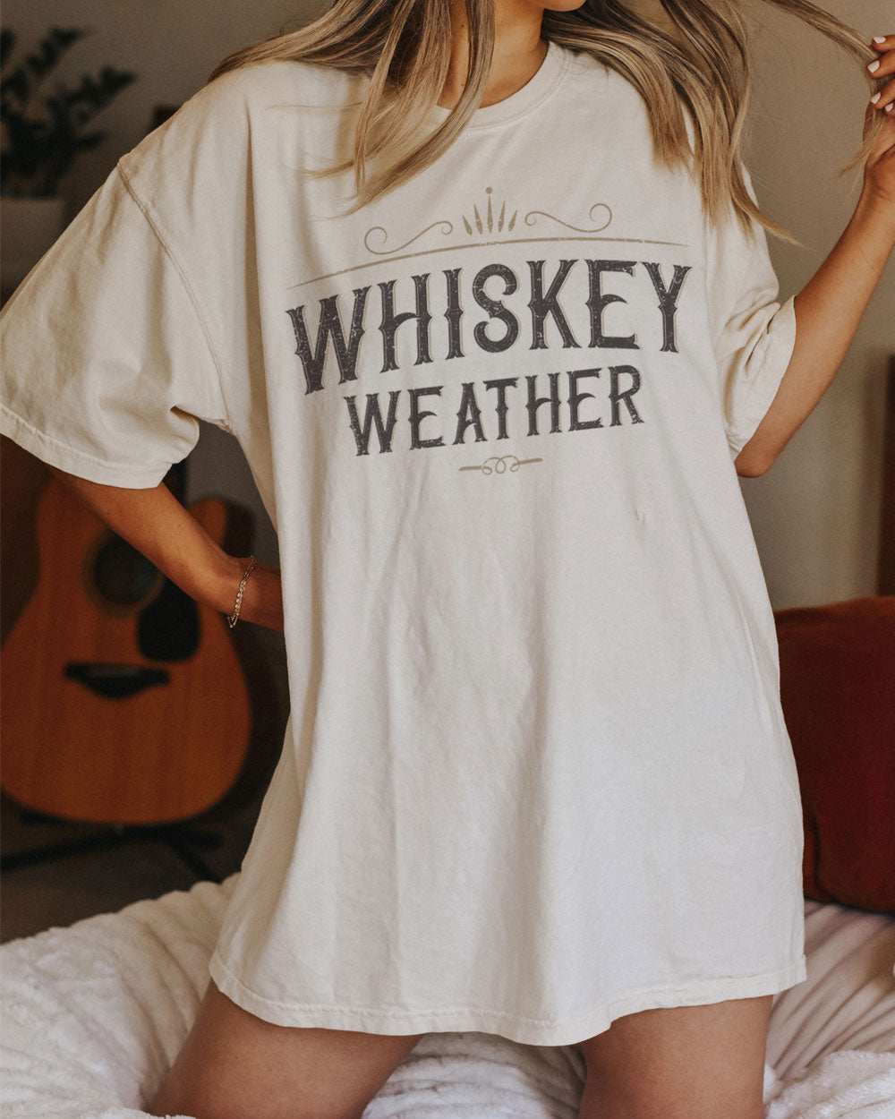 WHISKEY WEATHER graphic tee