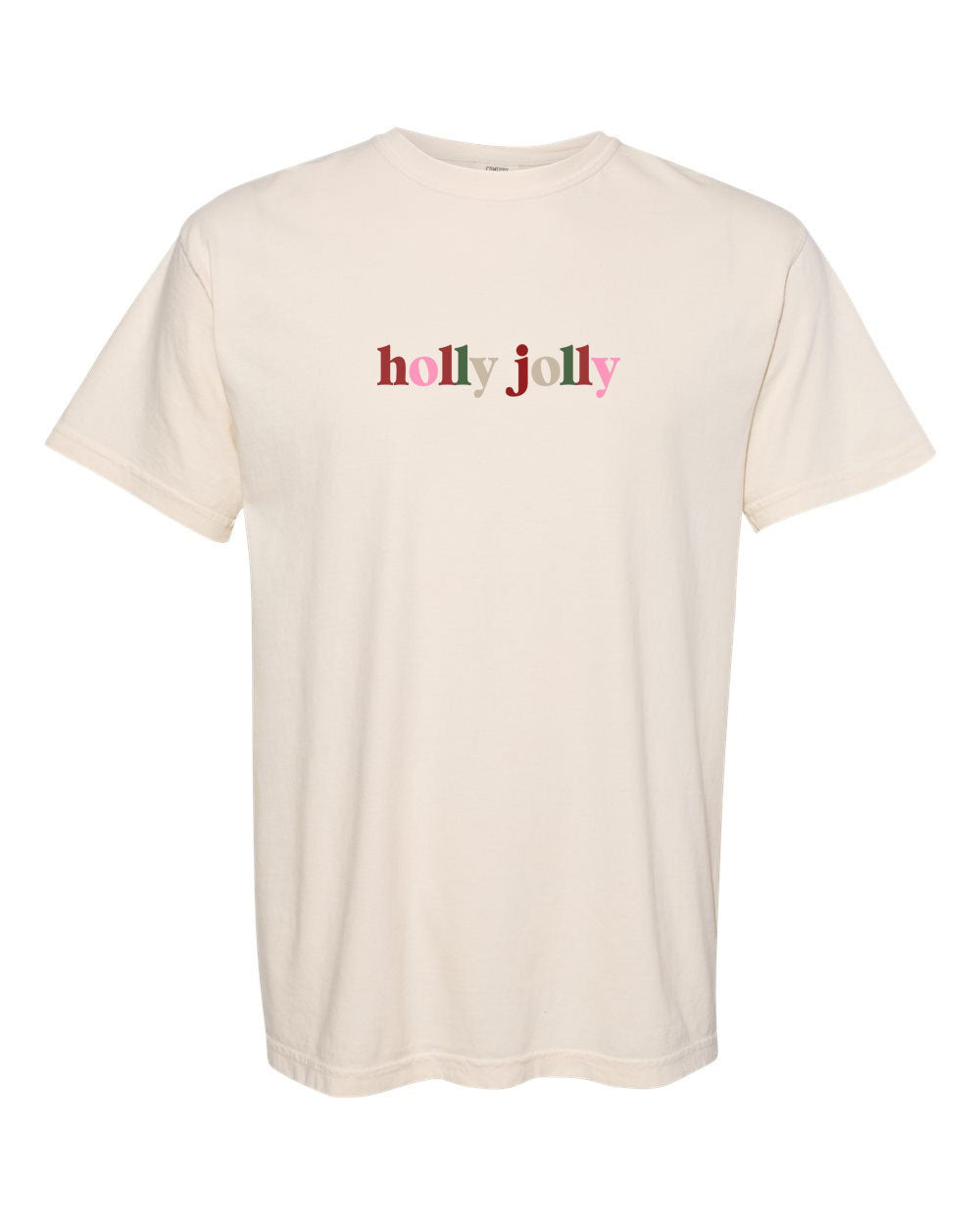 Holly Jolly winter graphic tee