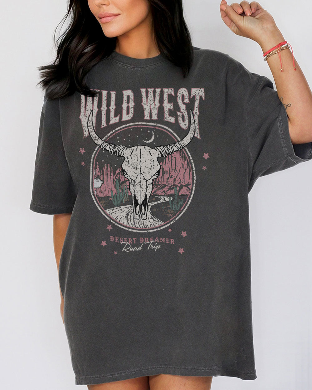 Wild west graphic tee