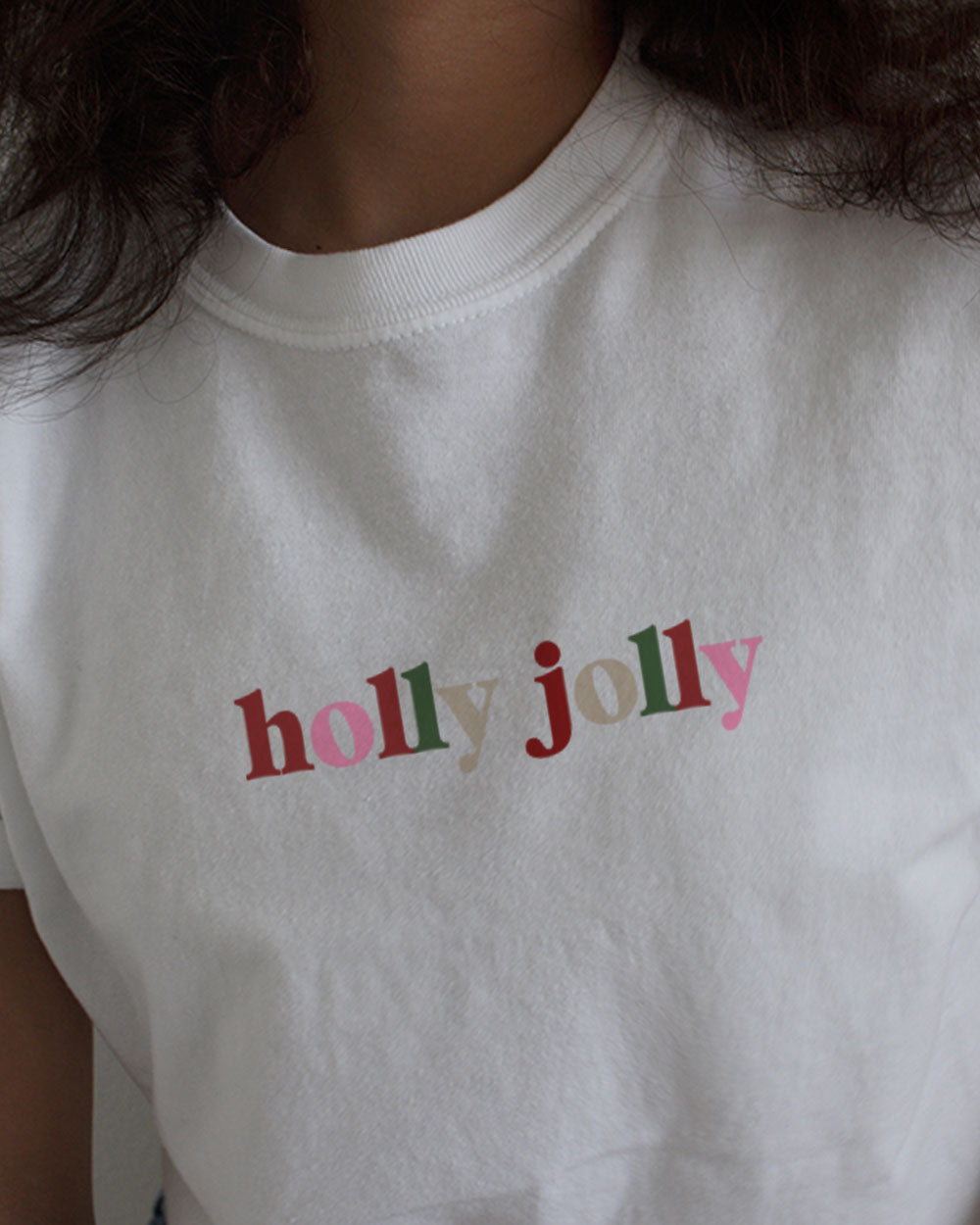 Holly Jolly winter graphic tee