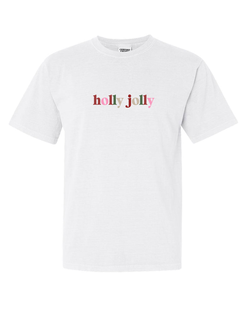 Holly Jolly winter graphic tee