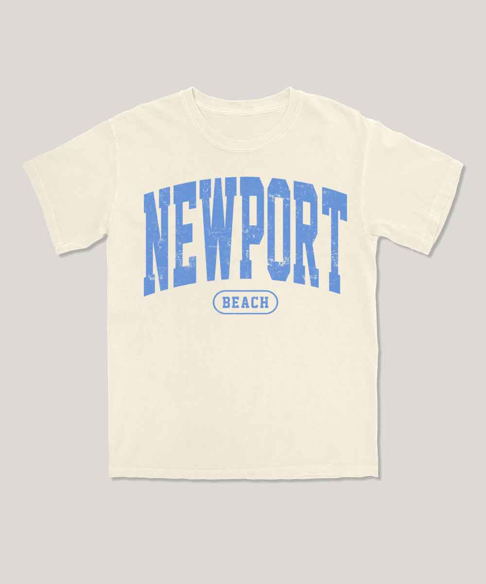 Newport beach graphic tee