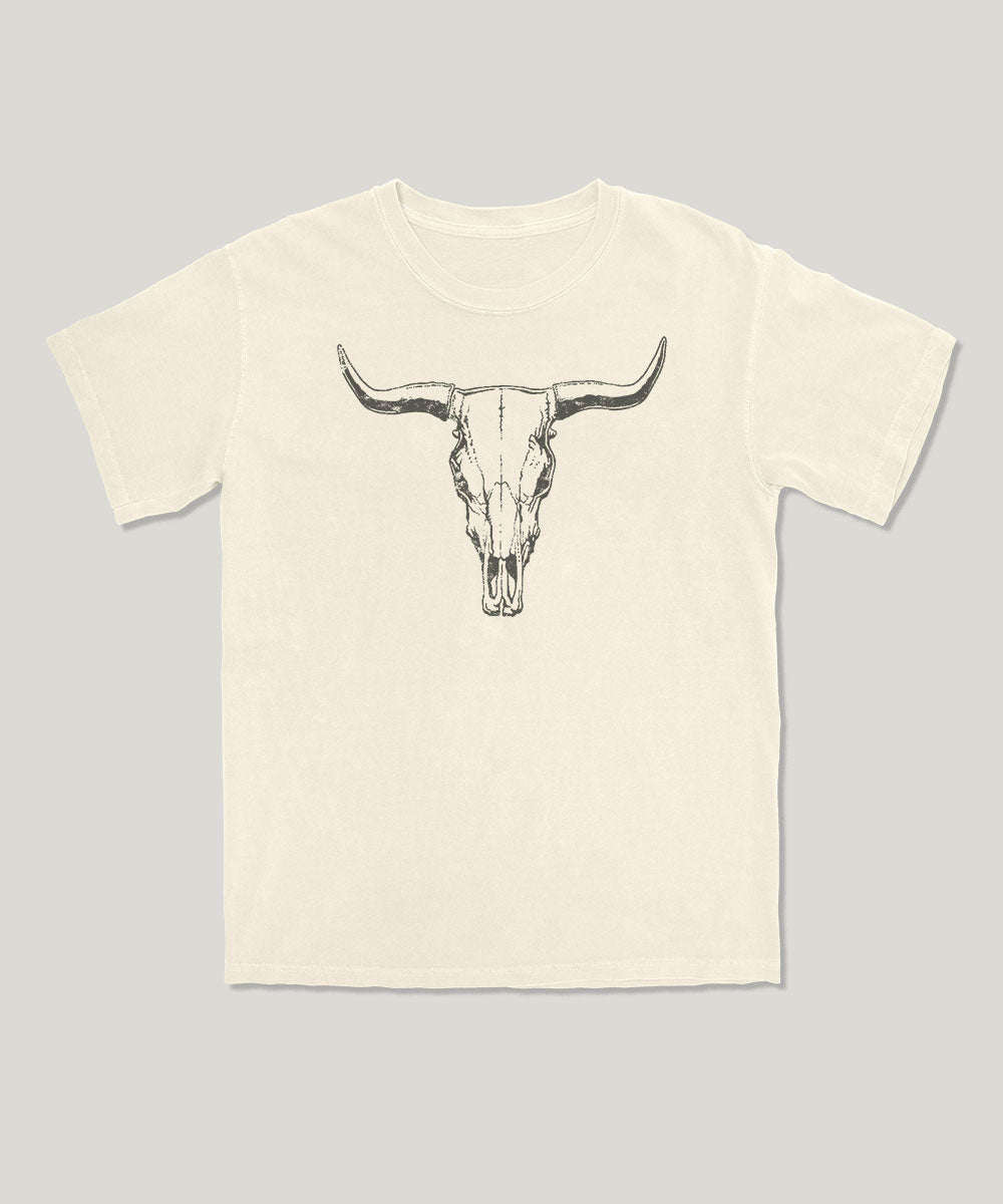 Western skull tee