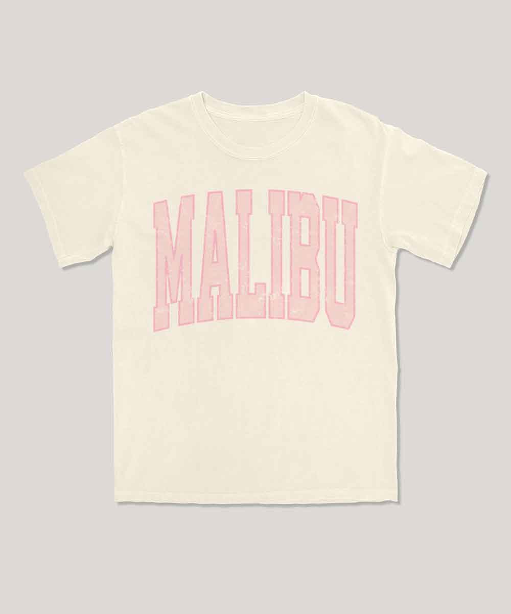 Malibu beachwear graphic tee