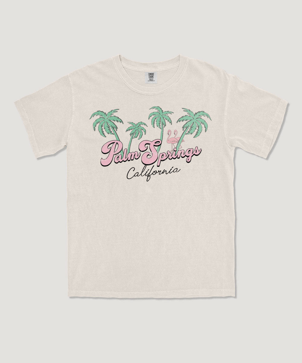 Palm springs california graphic tee