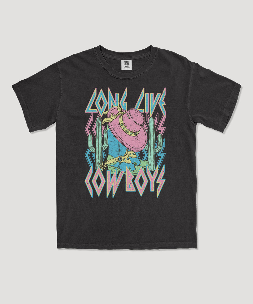 Long live cowboy hat graphic tee