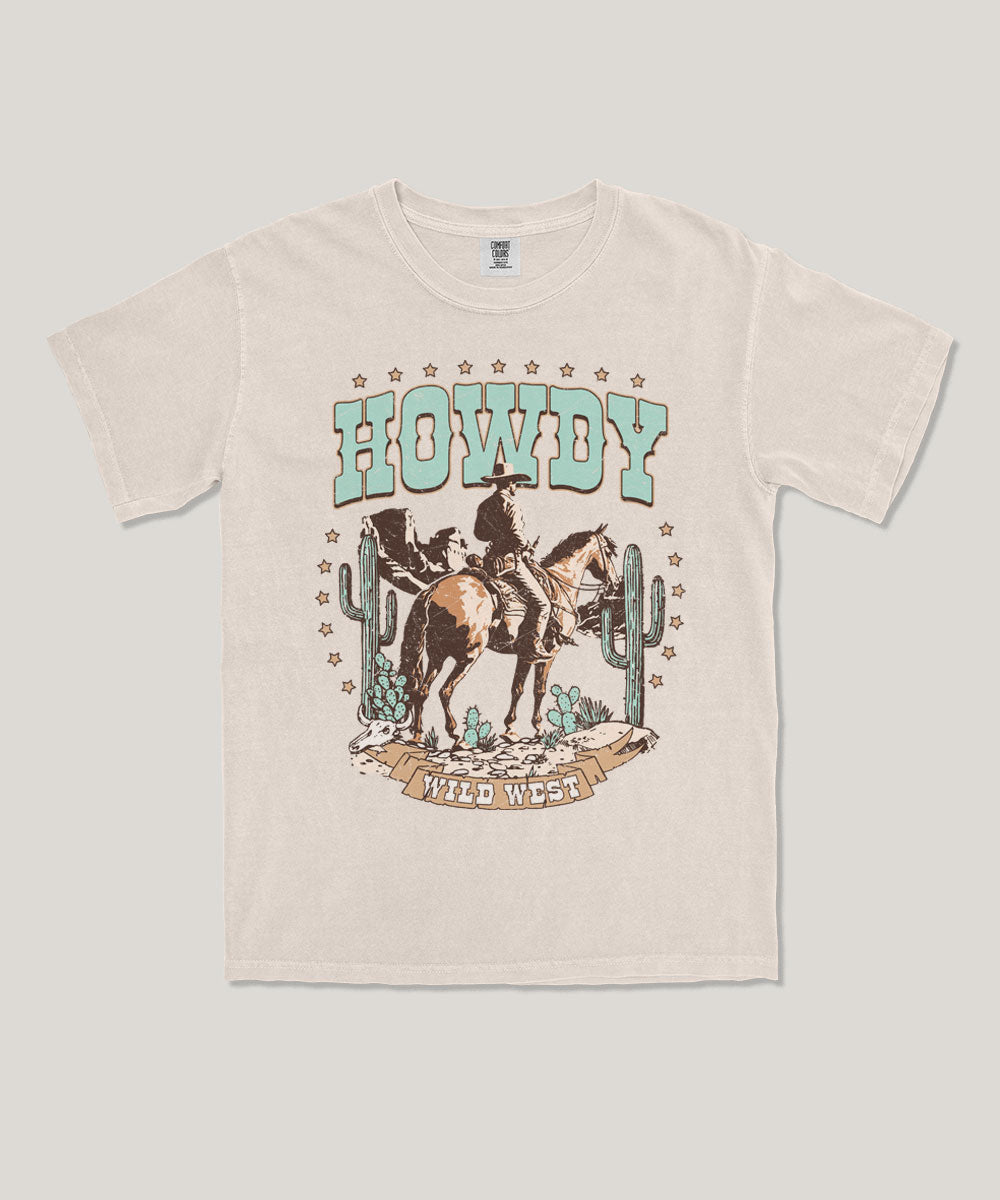 Howdy graphic tee