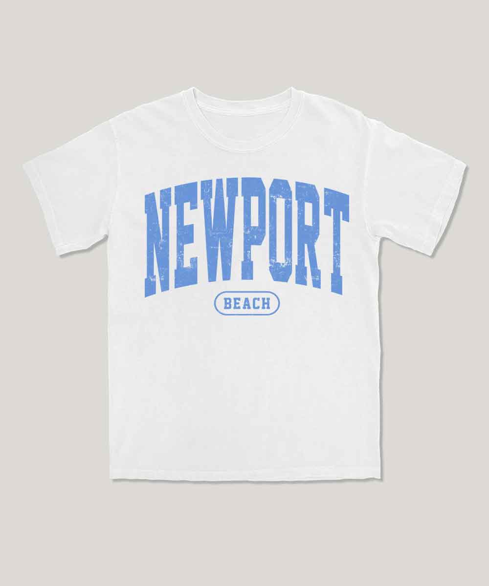 Newport beach graphic tee