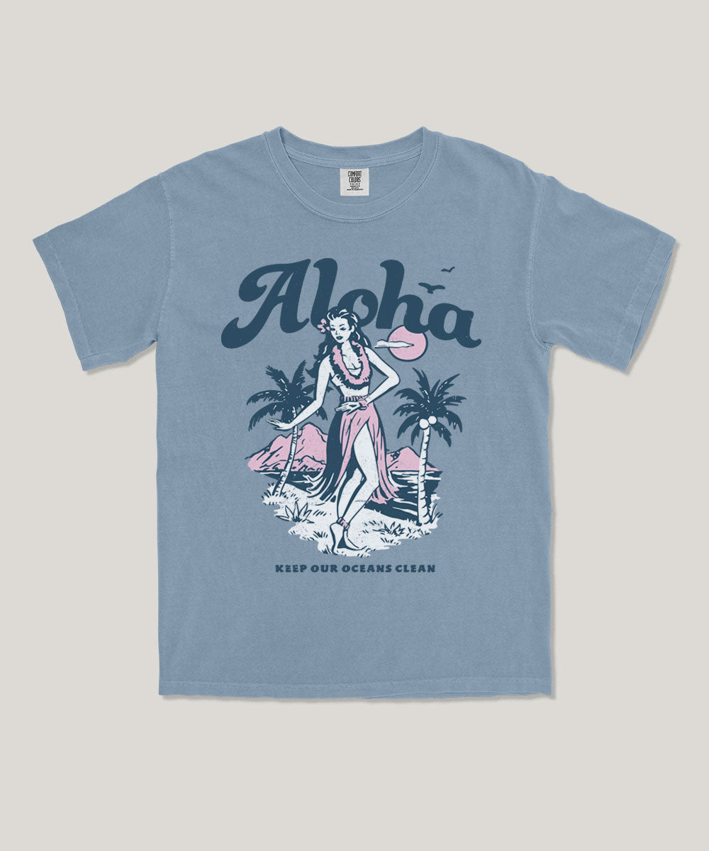 Aloha graphic tee