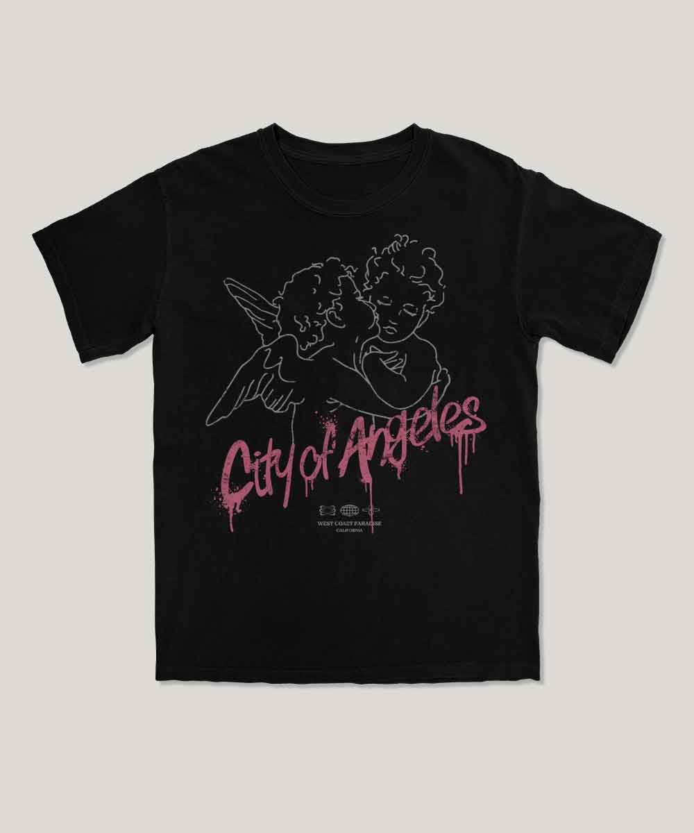 City of angeles vintage graphic tee