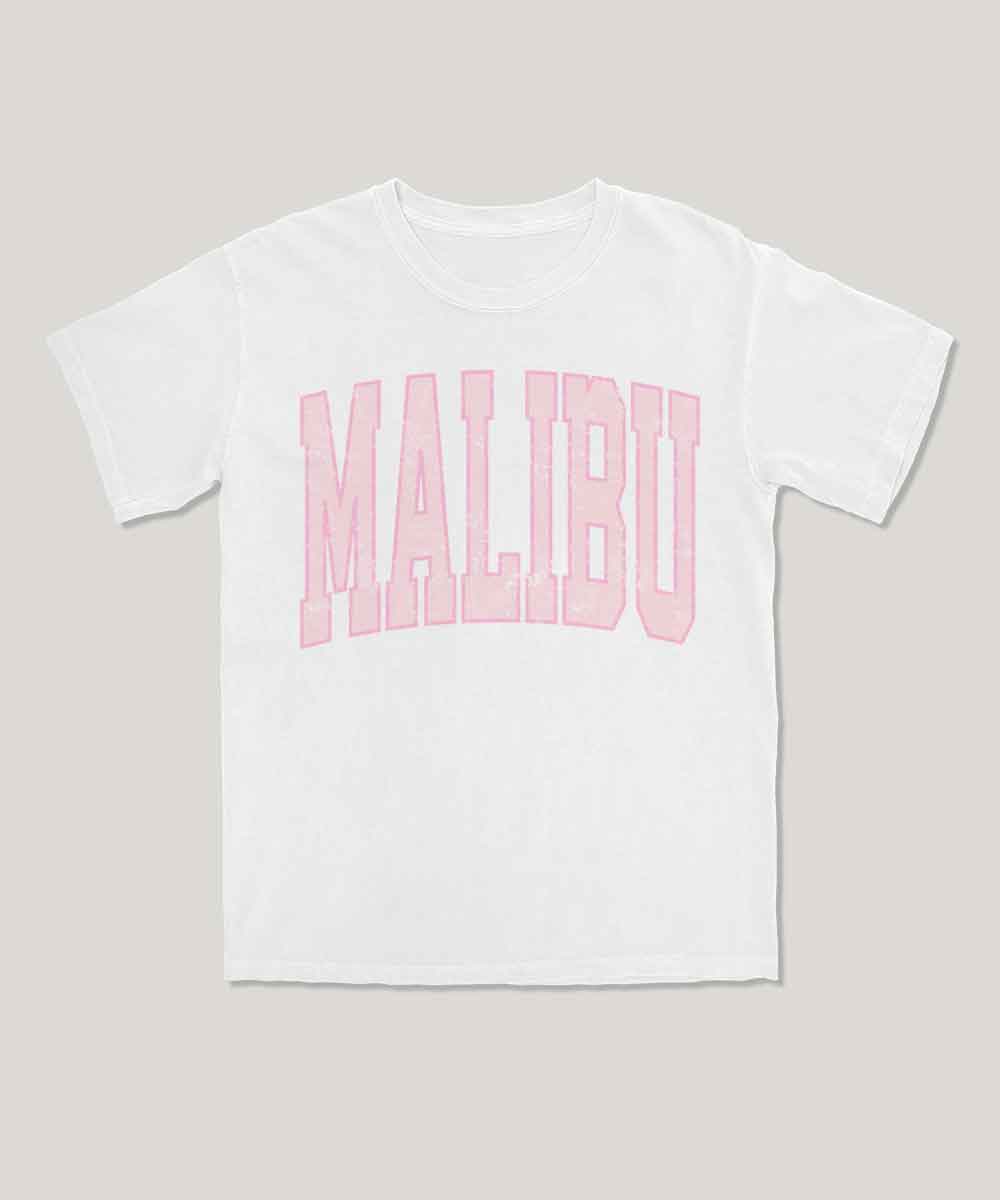 Malibu beachwear graphic tee