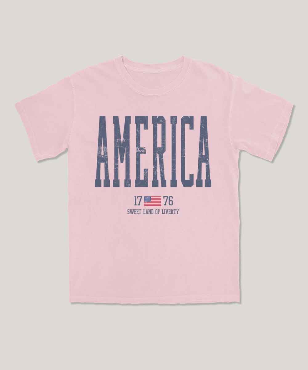 America vingage graphic tee