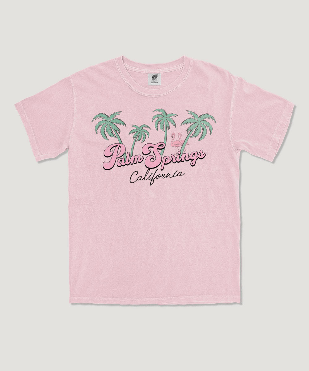 Palm springs california graphic tee