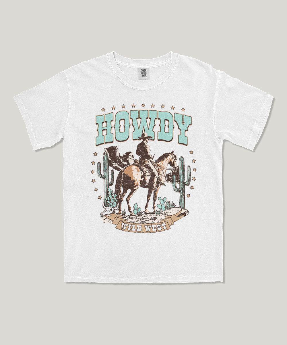 Howdy graphic tee