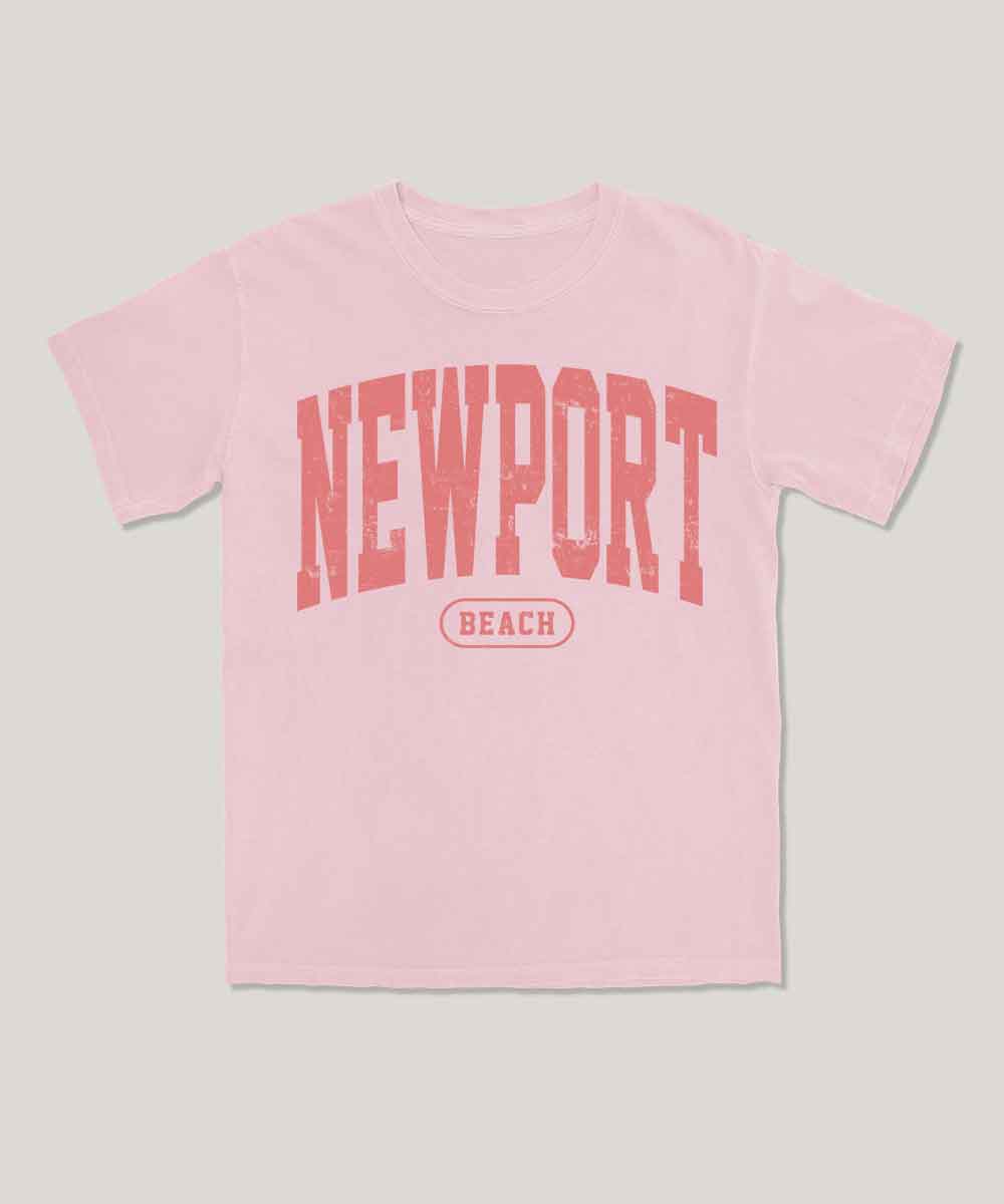 Newport beach graphic tee