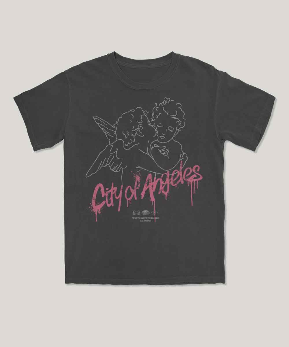 City of angeles vintage graphic tee