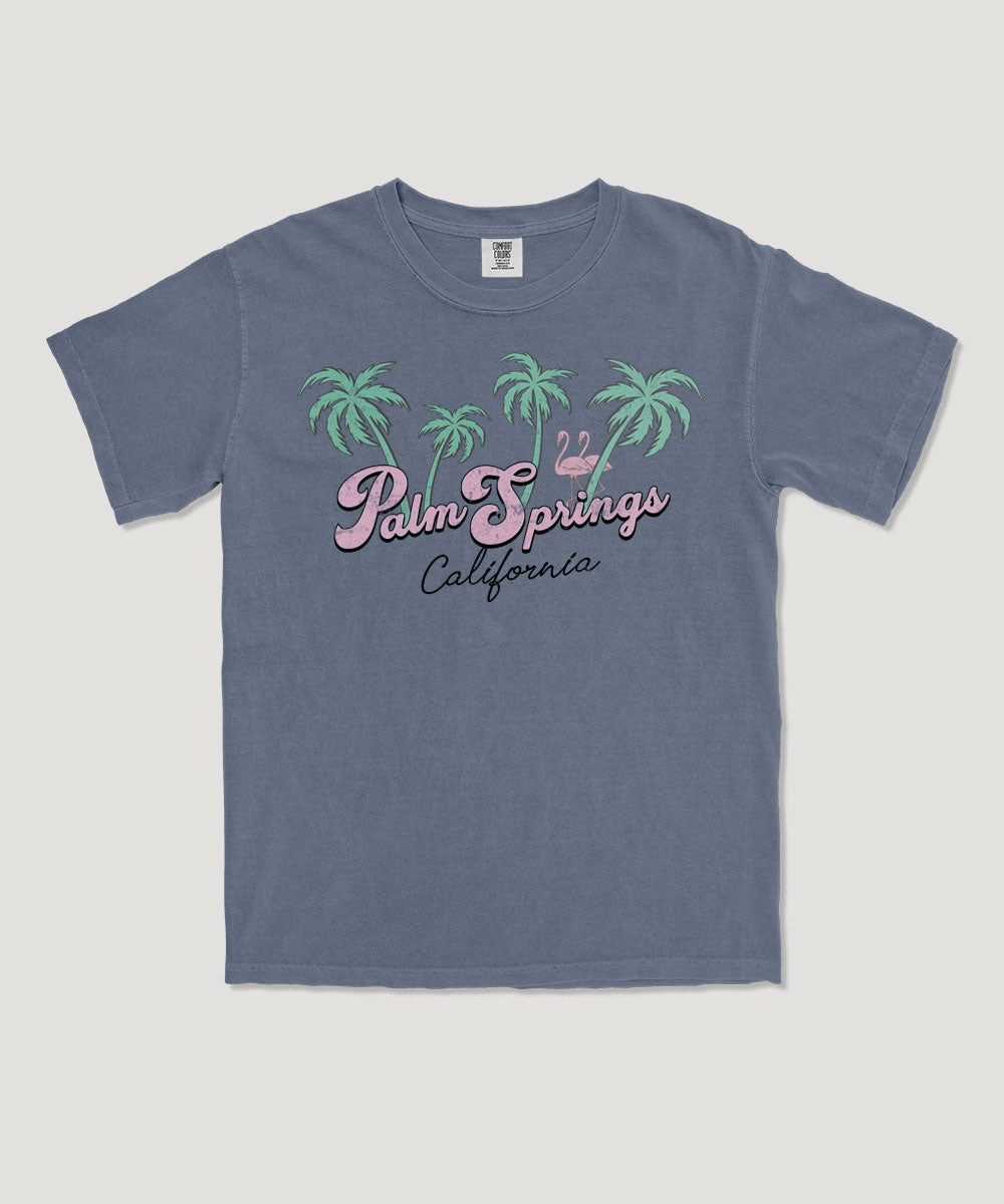 Palm springs california graphic tee