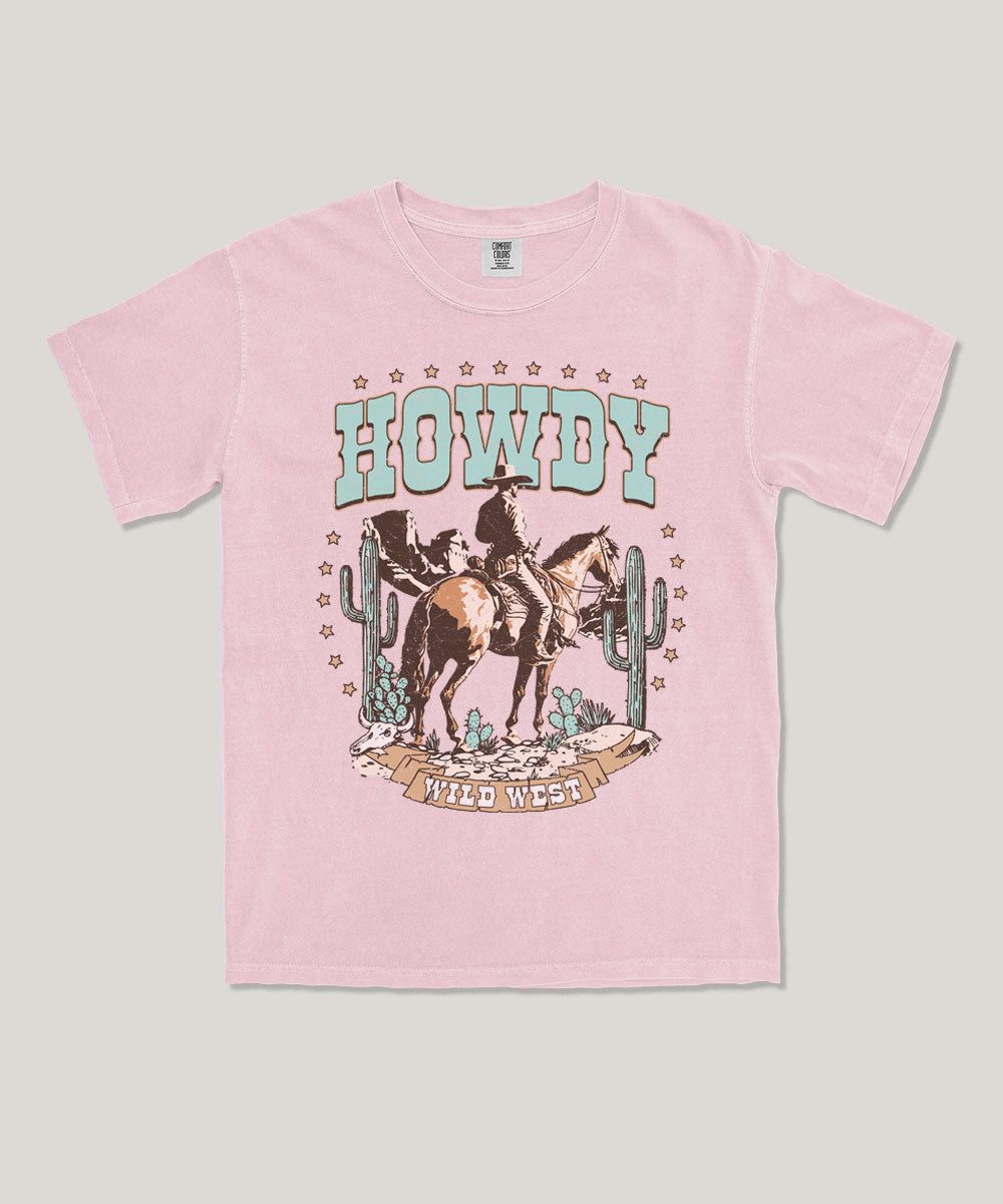 Howdy graphic tee