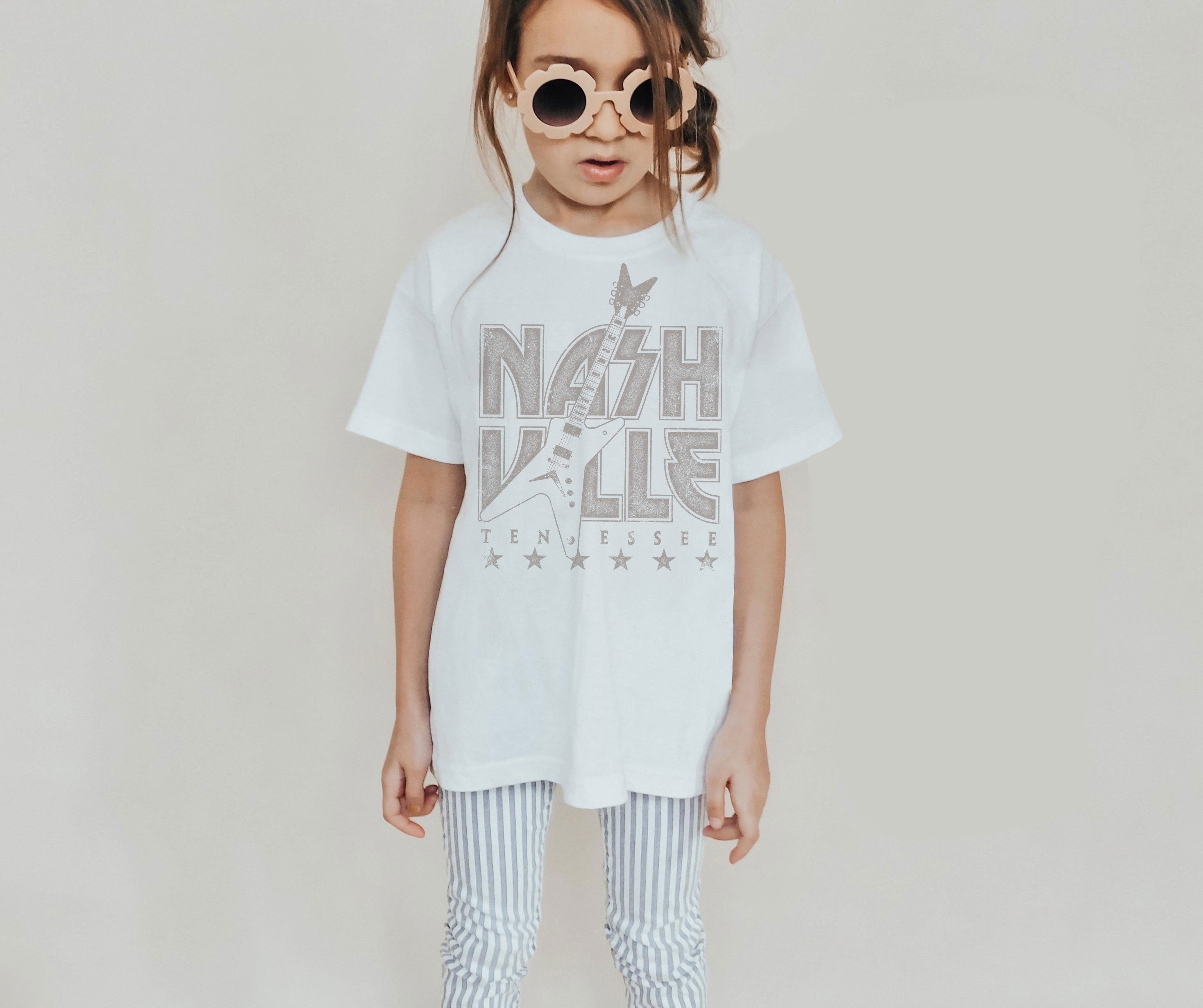 Nashville kids graphic tee